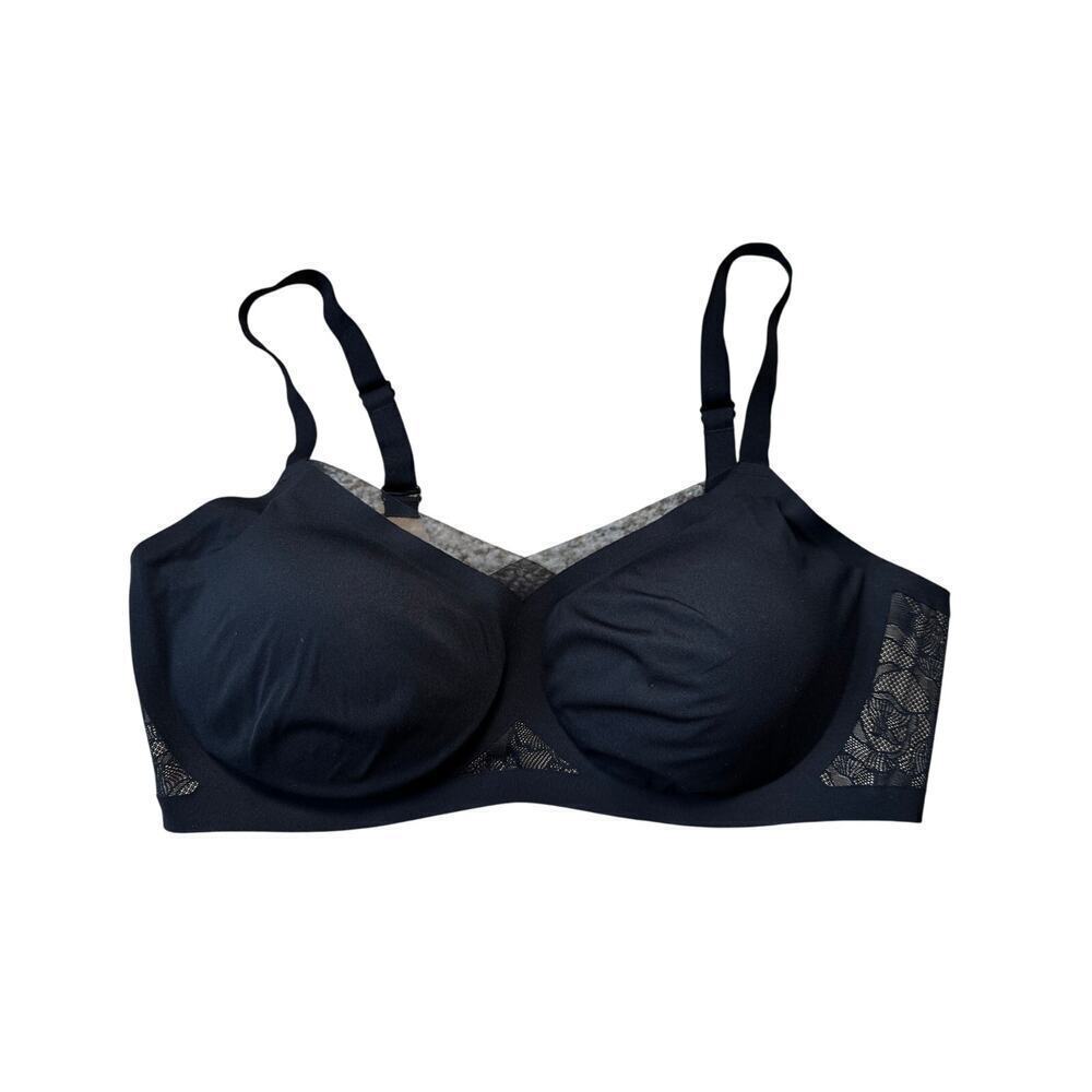 HONEYLOVE Bra Size 40 C/D; 1X; Black;